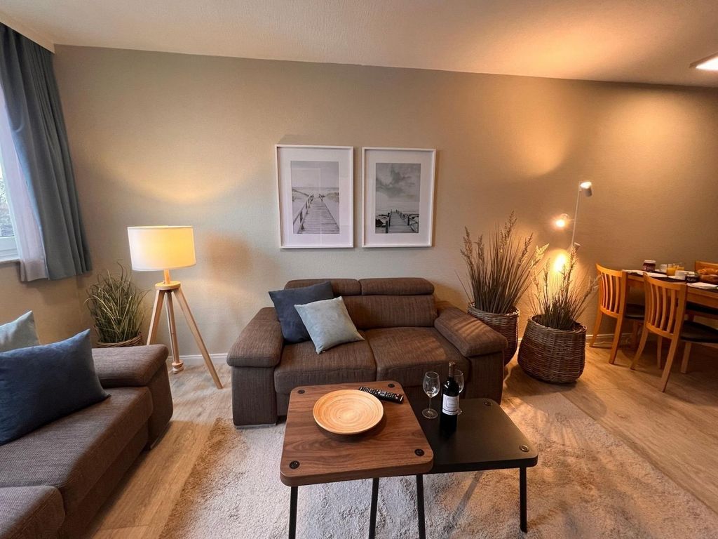 Charmante Ferienwohnung NW 32 in Cuxhaven-Duhnen  Urlaub an der Nordsee mit Meerblick