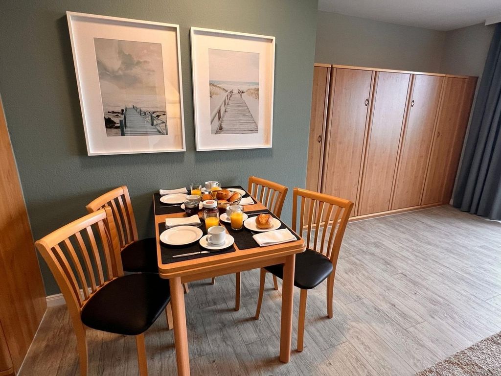 Ferienwohnung  NW 34 Balkon mit Meerblick
