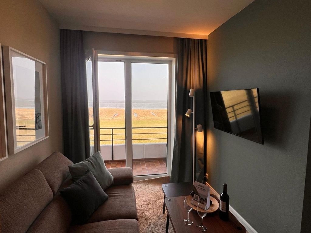 Ferienwohnung  NW 42 Balkon mit Meerblick