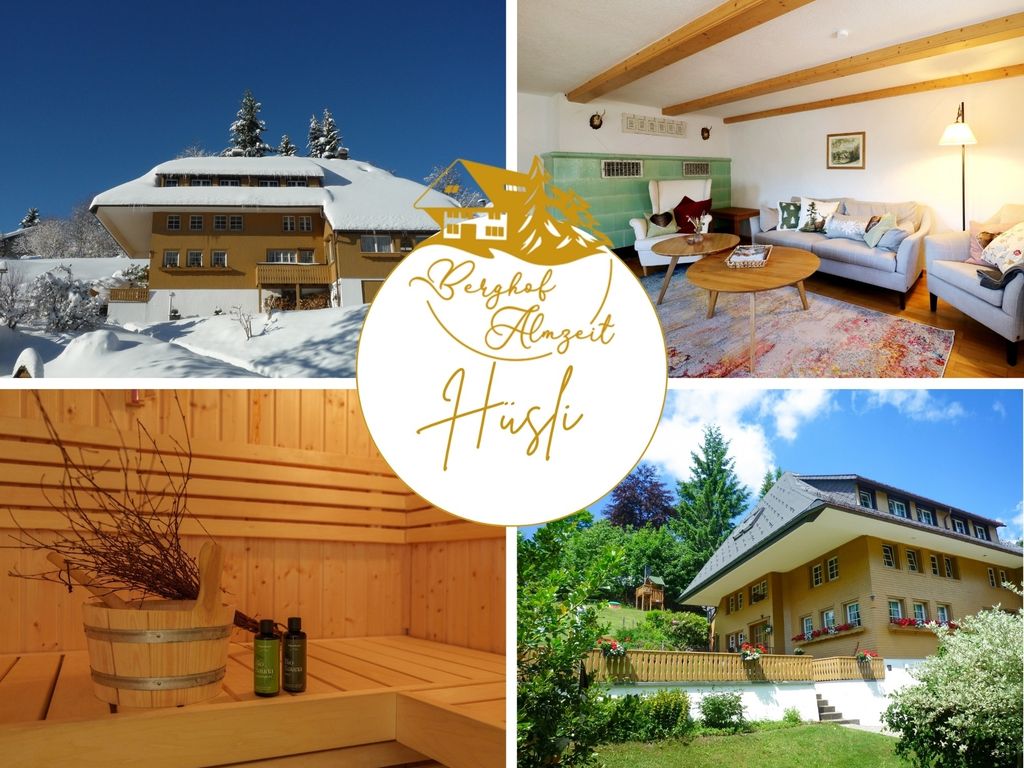 Berghof Almzeit - Fewo "Hüsli", Sauna, Todtnauberg, Feldberg