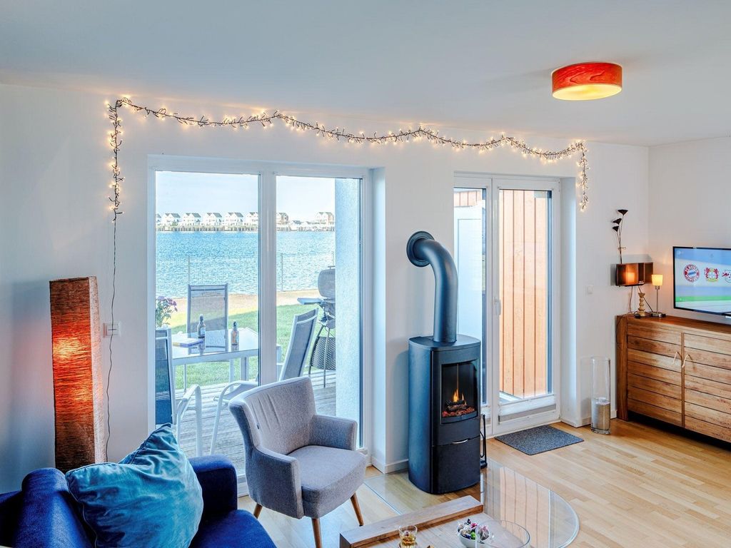 Ferienhaus Am Meer by Seeblick Ferien ORO, direkte Wasserlage,Sauna,Kamin