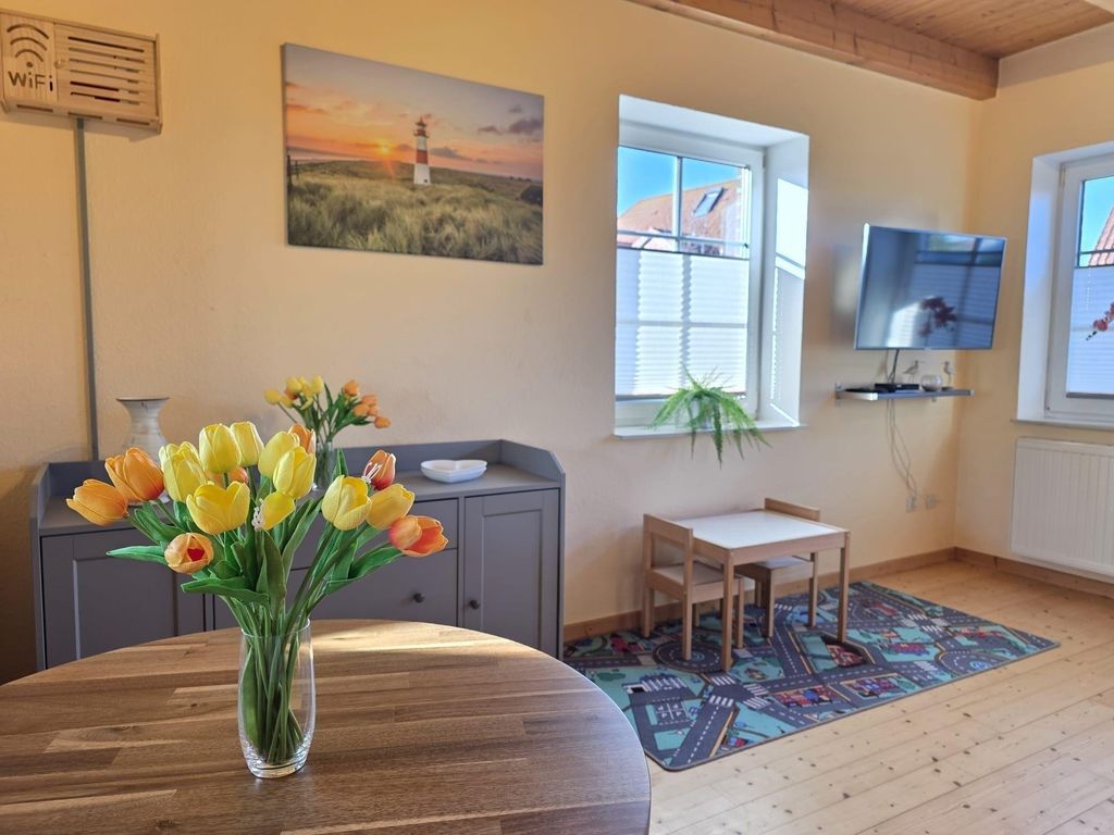 Ferienwohnung Nordseeperle mit eingezäunten Garten ,Haustier erlaubt