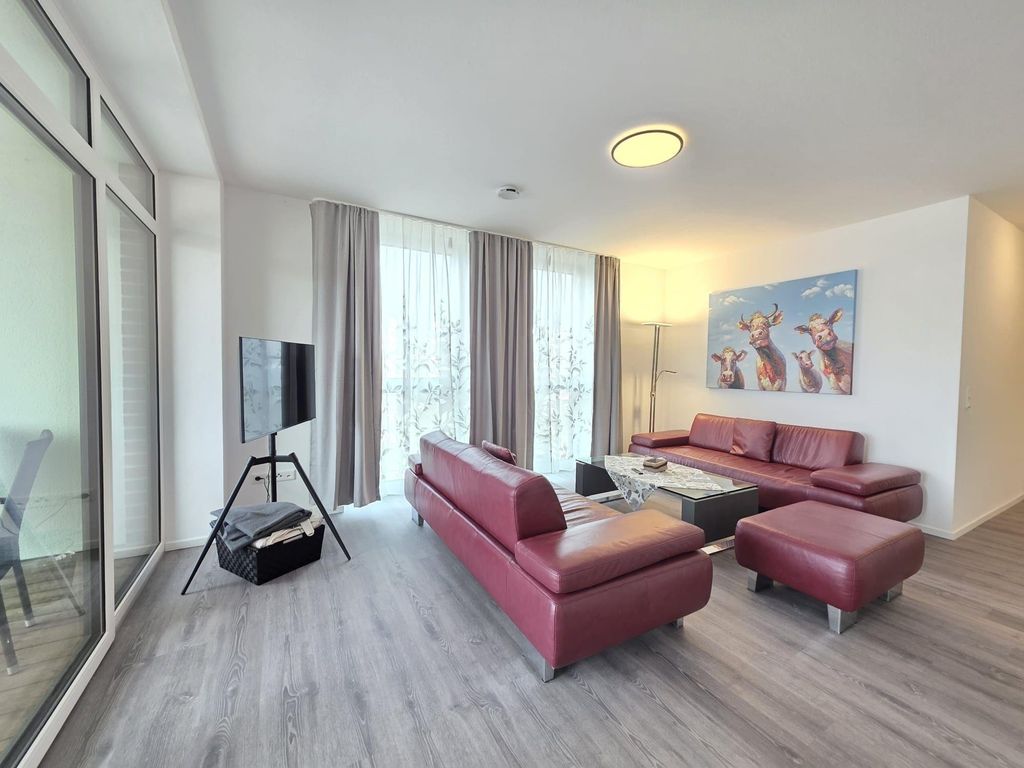 Ferienwohnung Norder Hafen mit herrlichem Blick auf das Wasser