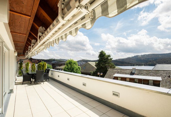 Ferienwohnung "Il Paradiso" in Schluchsee mit Dachterrasse und Seeblick