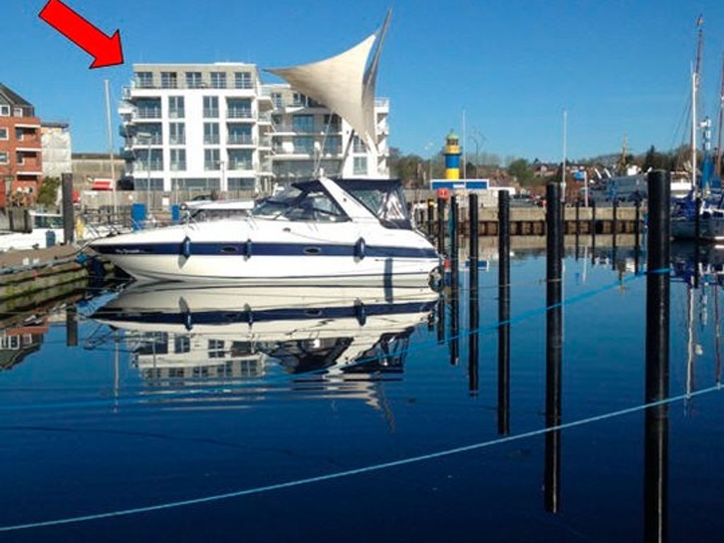 Apartment 35, "Captain's View", Blickrichtung offenes Meer, Binnenhafen, Strand