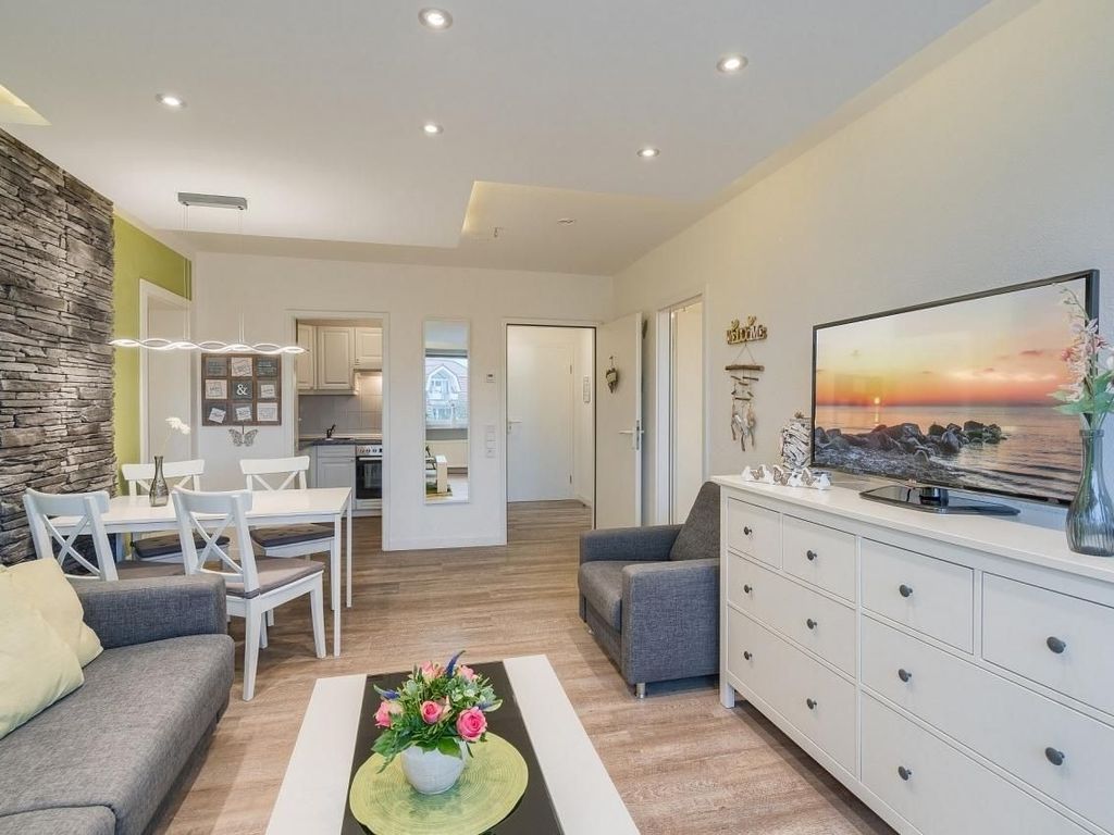 Haus Meeresgruß Grömitz: Küche einer Ferienwohnung