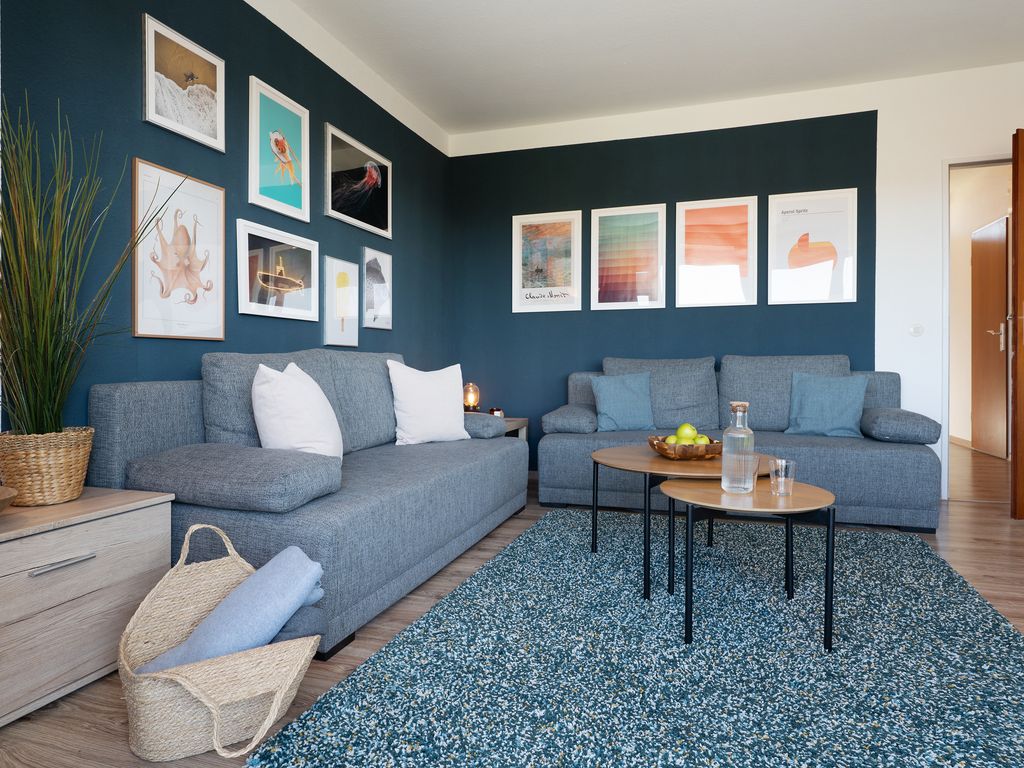 Haus Baltic Grömitz: Wohnbereich einer Ferienwohnung