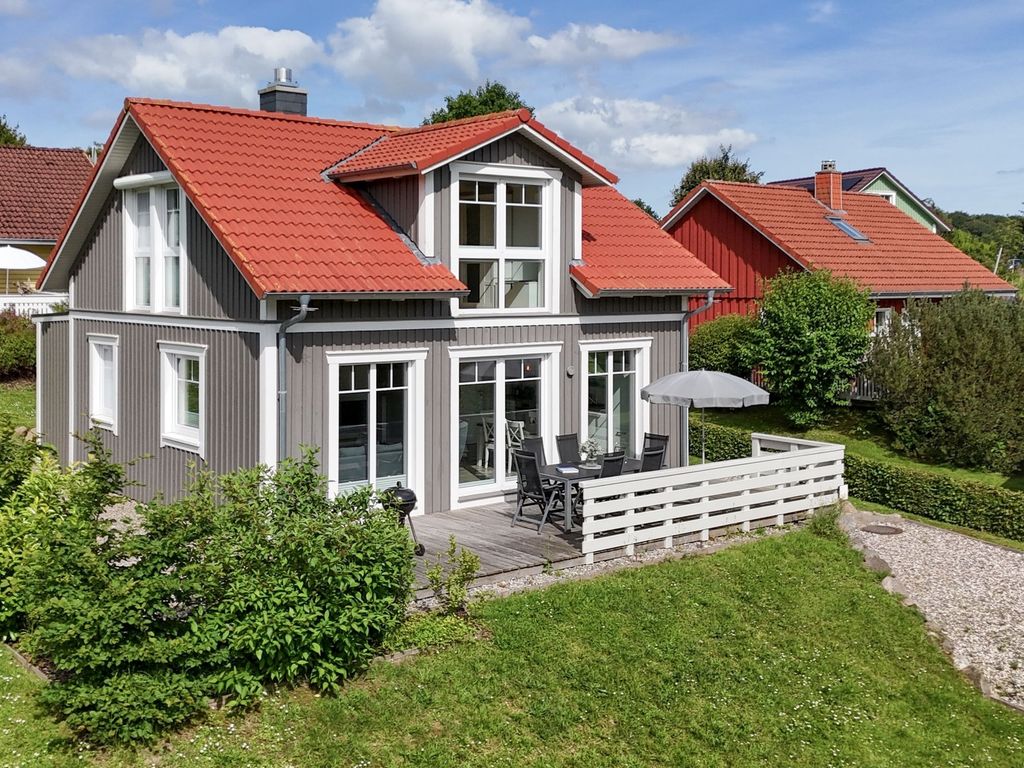 Kleines Schwedenhaus am See