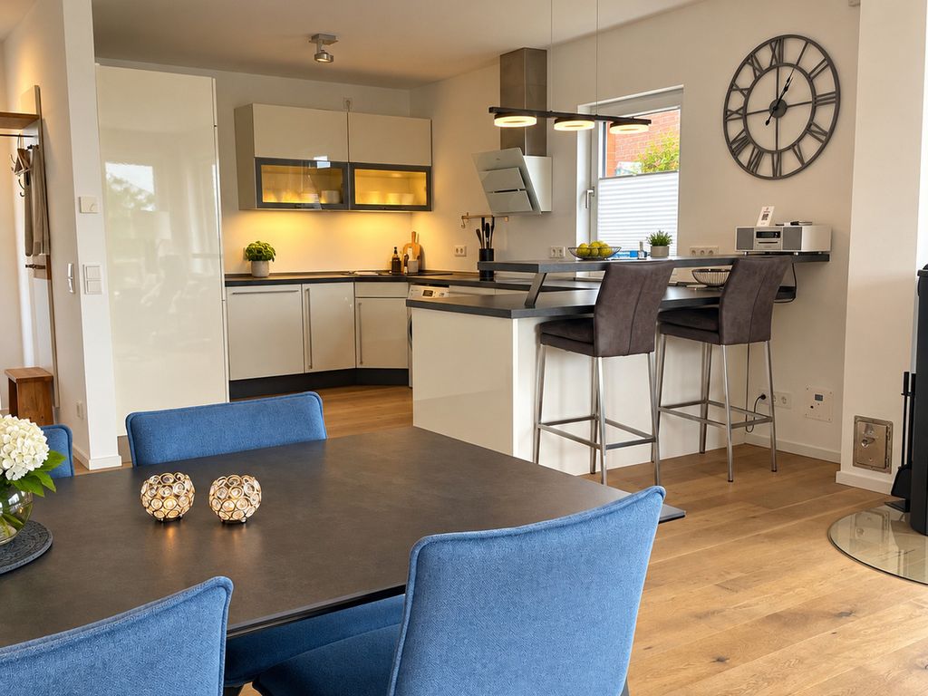Ferienwohnung "Seglersteg, Bungalow 11" Hafenspitze