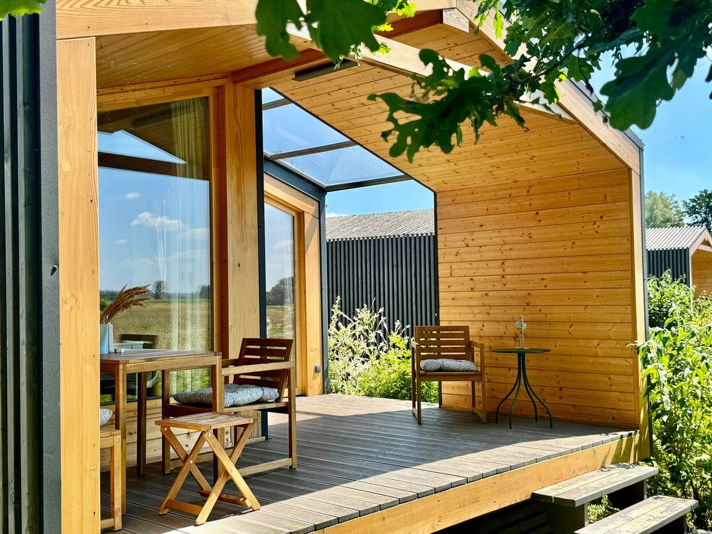(204) Hochwertiges Tiny House mit Wiesenblick