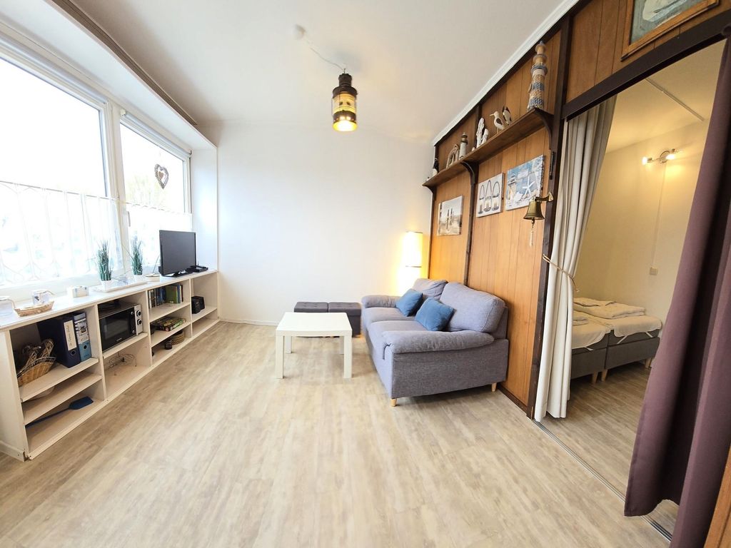 Captains Corner – Strandstudio für 2 am Südstrand Fehmarn, 2 Min zur Ostsee Parkplatz inkl.