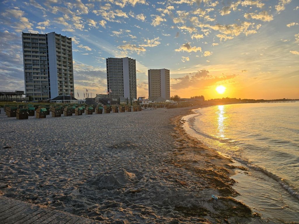 Strandzeit mit Binnenseeblick