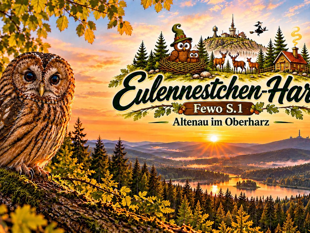 Fewo Eulennestchen-Harz S.1 für Familie & Hund