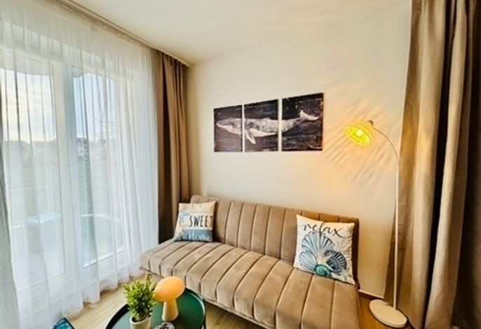 SELTEN: Wasserblick Kölpinsee - Apartmenthaus-Usedom Familie Stopp Kajüte 8 -Balkon + strandnah – Foto 1