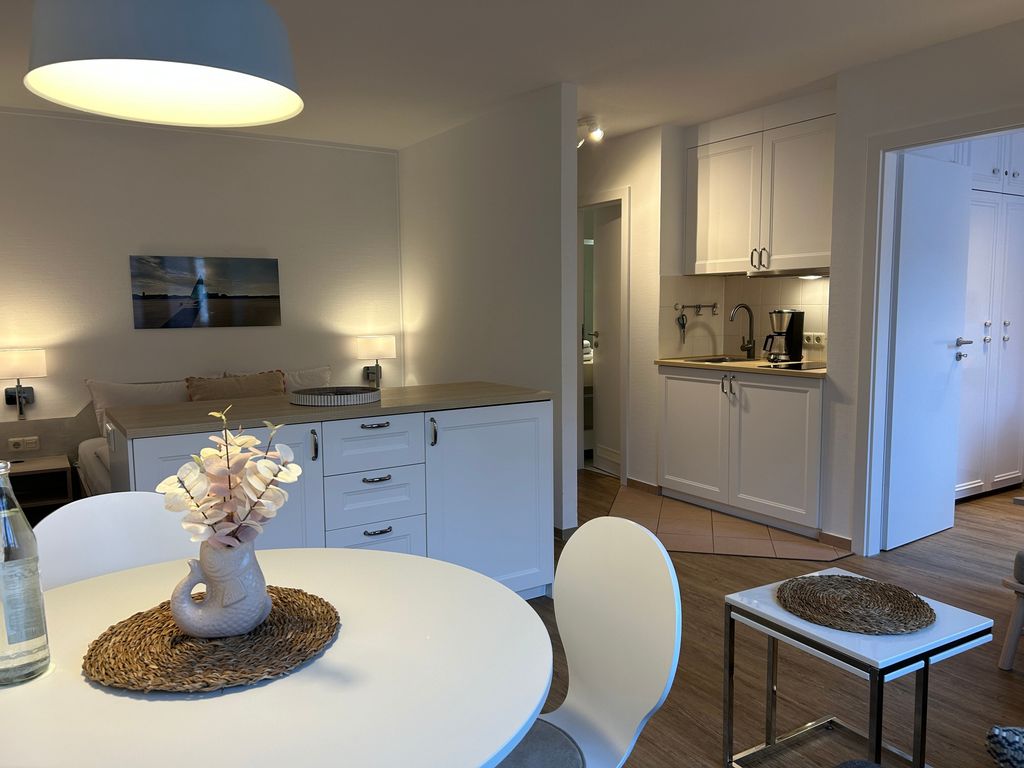 Ferienwohnung-juist-strandburg 307 für 2 bis 3 Personen mit Schwimmbad und Sauna