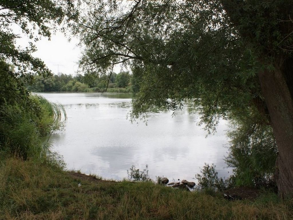 Am Jungfernteich mit Kajak - ABC279