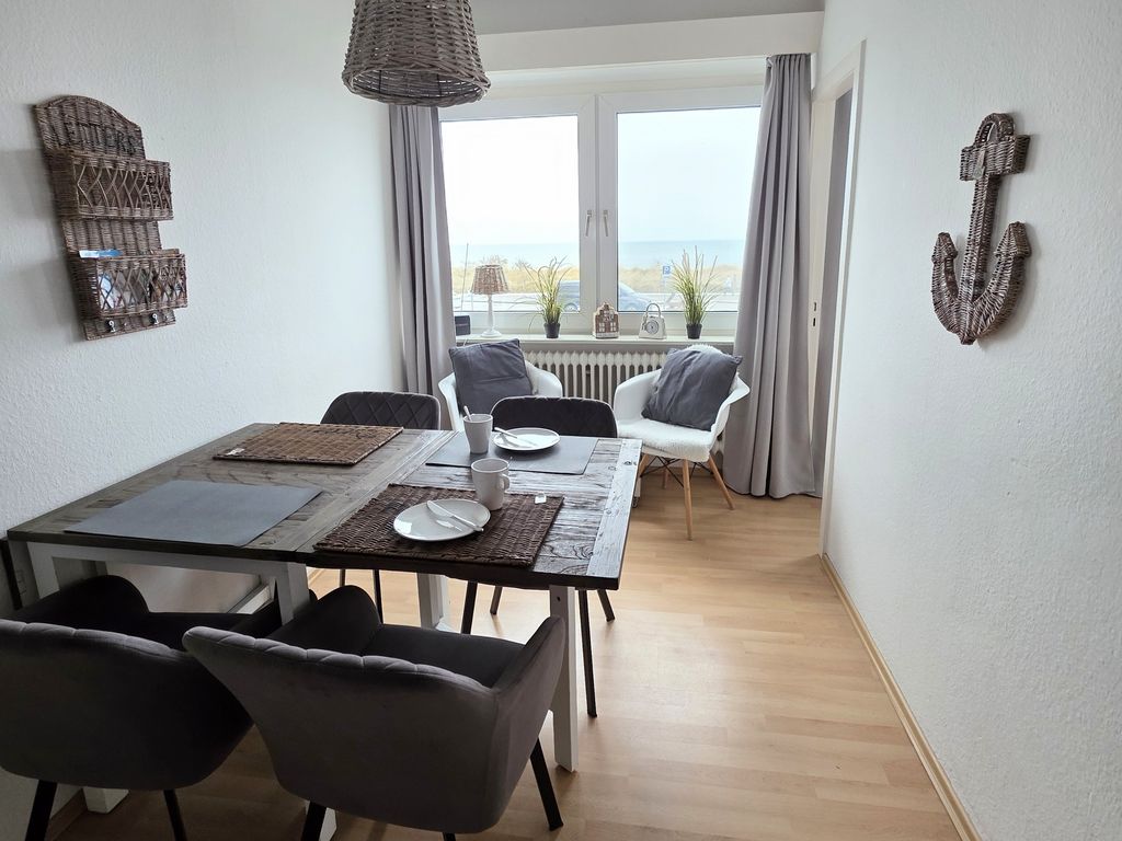 Meerblick und direkt am Badestrand - Willkommen in der Wohnung Bett&Butze! Strandhus Steinwarder 33, Wohnung 119