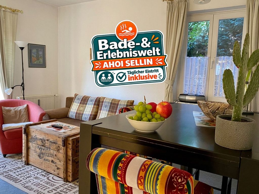 Ferienwohnung "Arkona" - Bade- & Erlebniswelt täglich inklusive