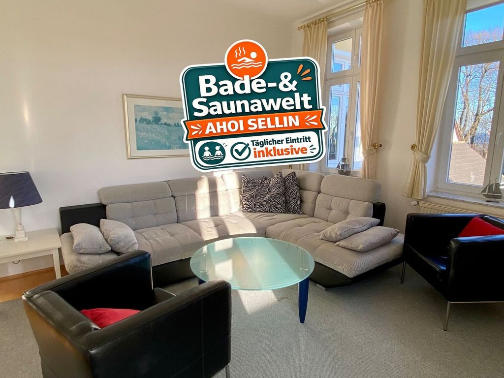 Ferienwohnung "Bernstein" - Bade- & Saunawelt täglich inklusive