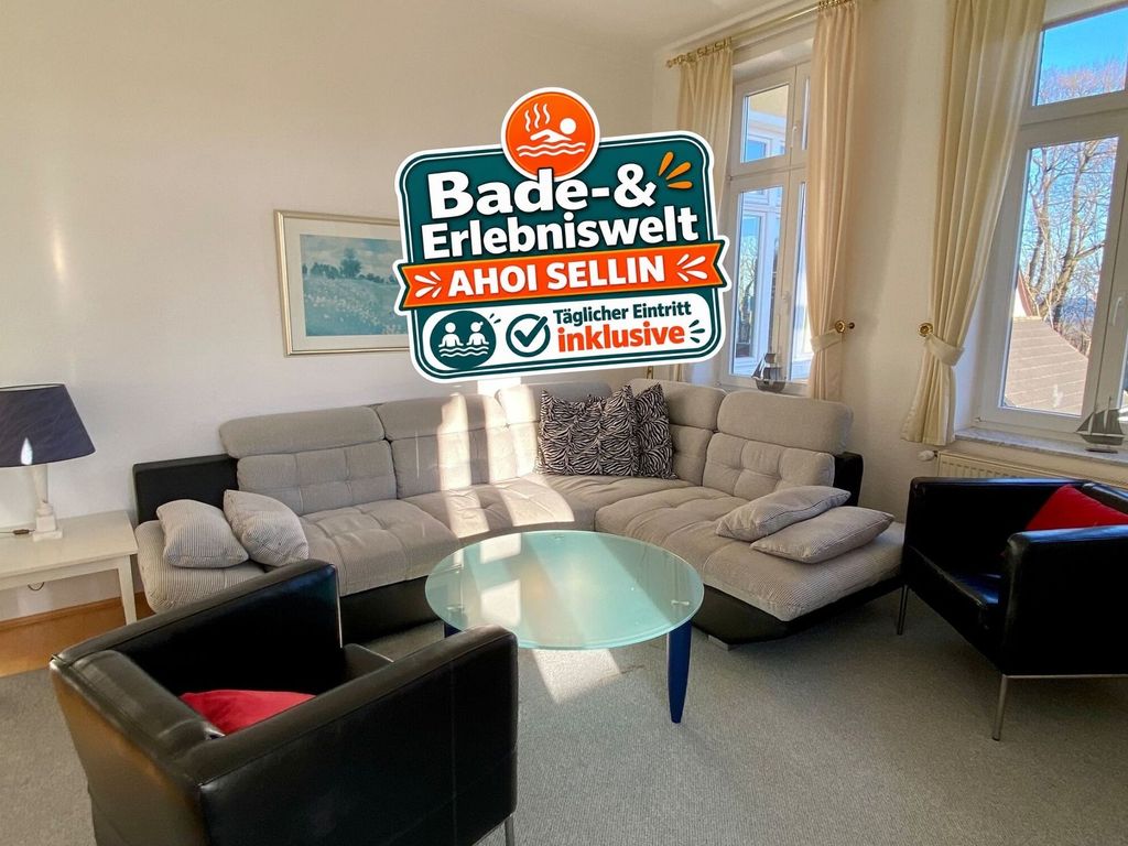 Ferienwohnung "Bernstein" - Bade- & Erlebniswelt täglich inklusive