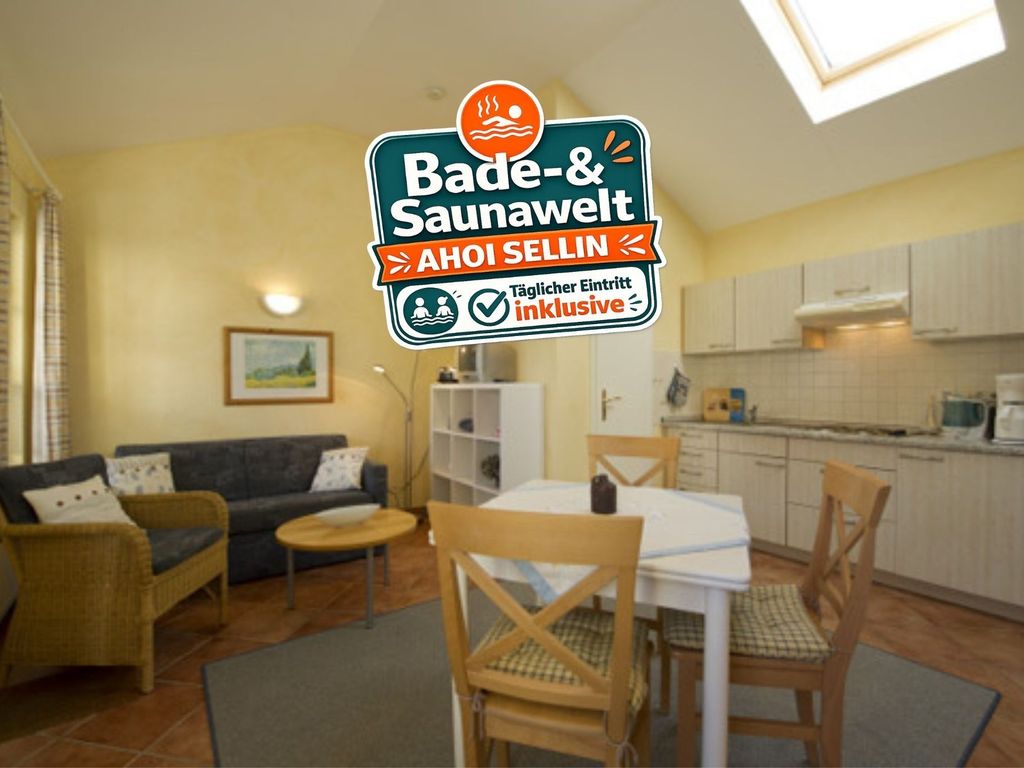 Ferienwohnung "Muschel" - Bade- & Saunawelt täglich inklusive