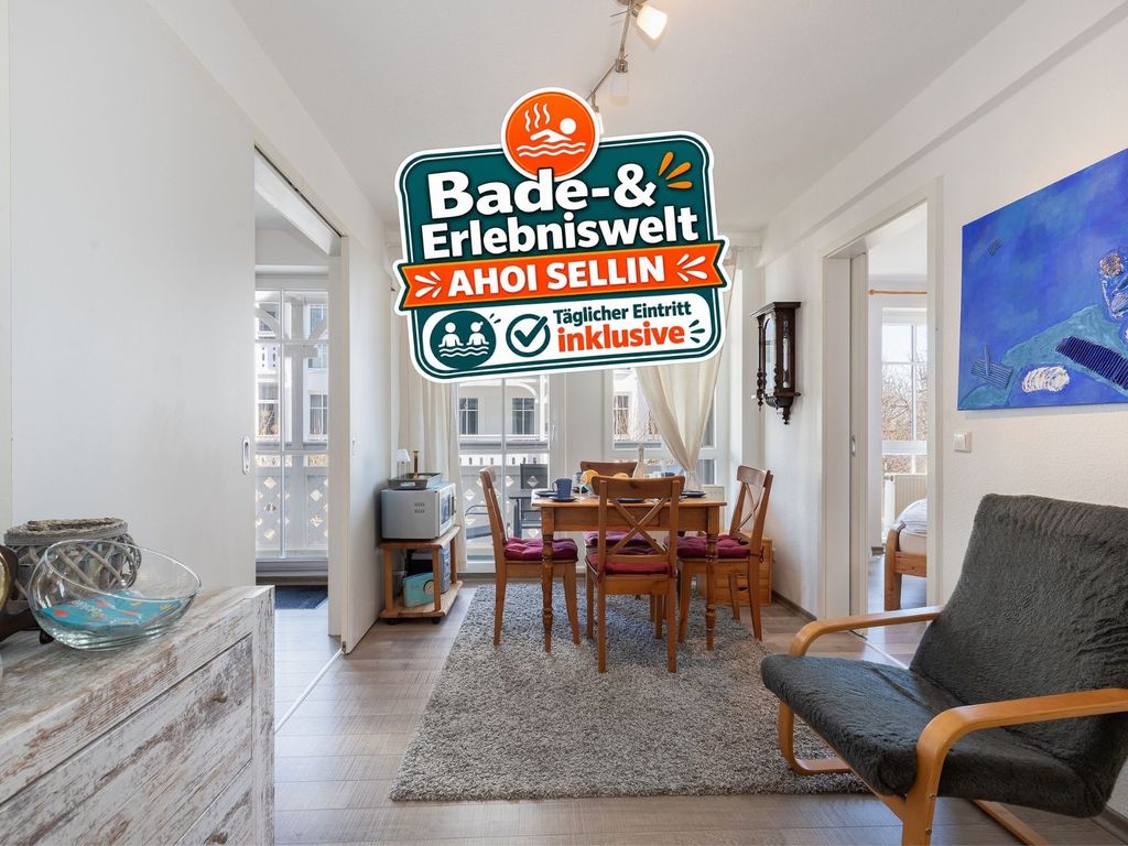 Ferienwohnung 533 "MeerZeit" - Bade- & Erlebniswelt täglich inklusive