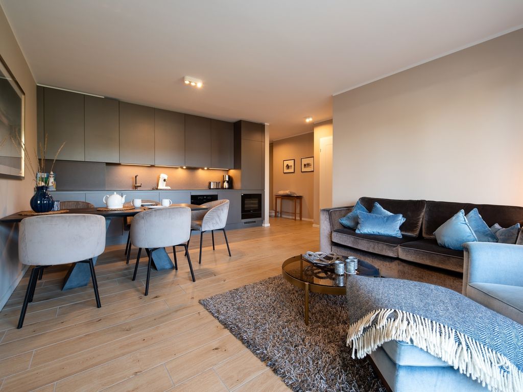 Ferienwohnung Enzian - Sauna, E-Ladestation & 150m zum Strand - Bade- & Erlebniswelt täglich inklusive