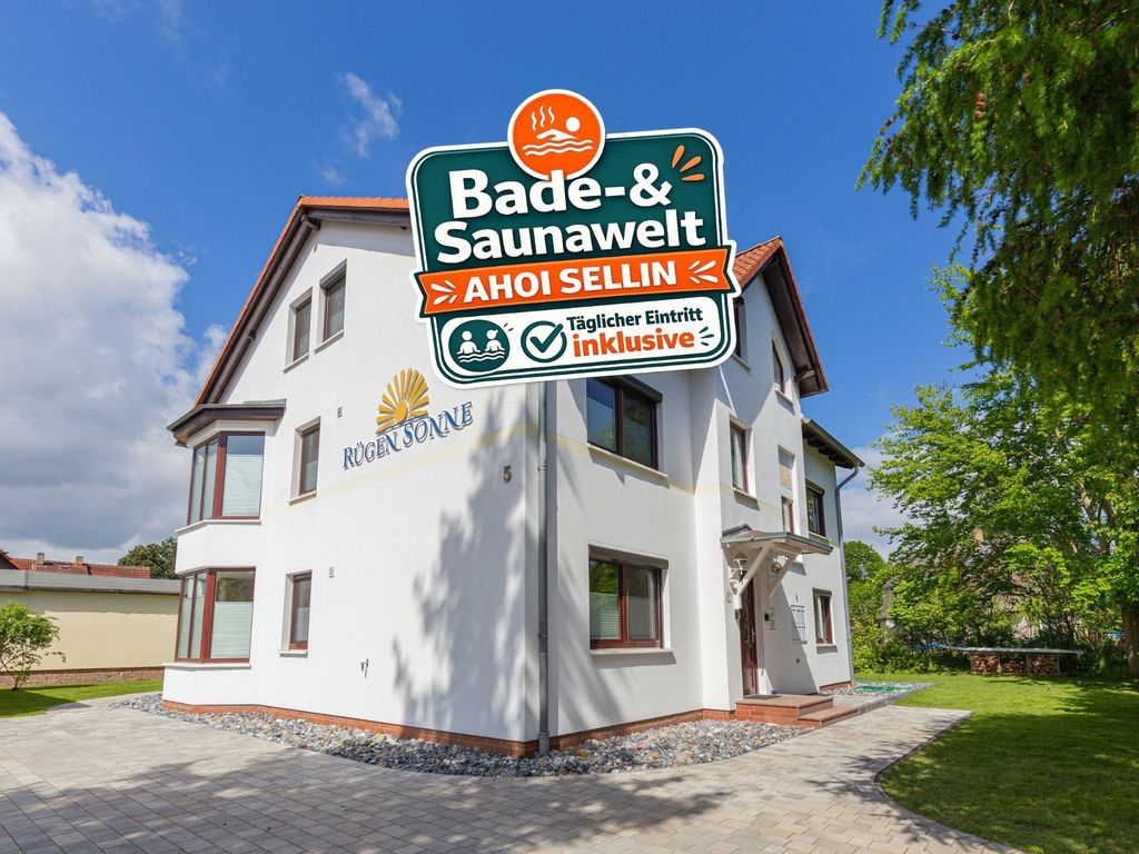Haus Rügensonne, App. 04 - Bade- & Saunawelt täglich inklusive