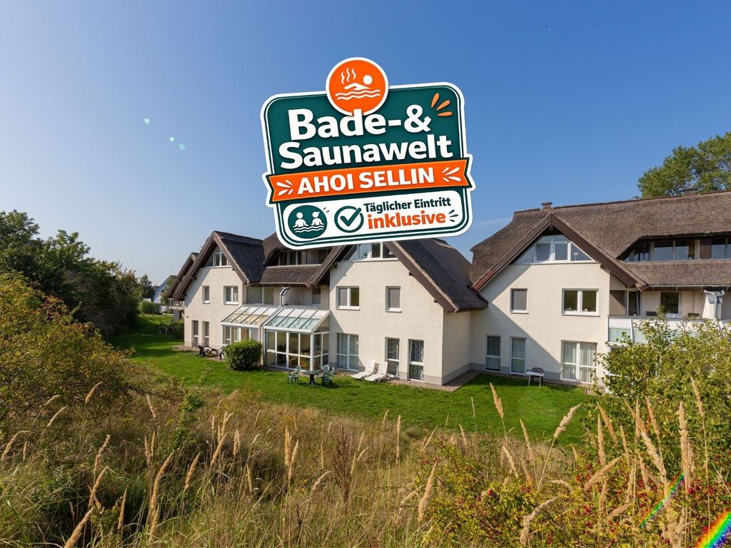 Strandhaus Lobbe, Sanddorn Nr. 3 - Bade- & Saunawelt täglich inklusive