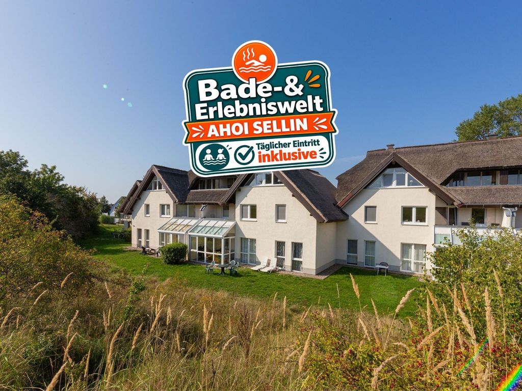 Strandhaus Lobbe, Sanddorn Nr. 3 - Bade- & Erlebniswelt täglich inklusive