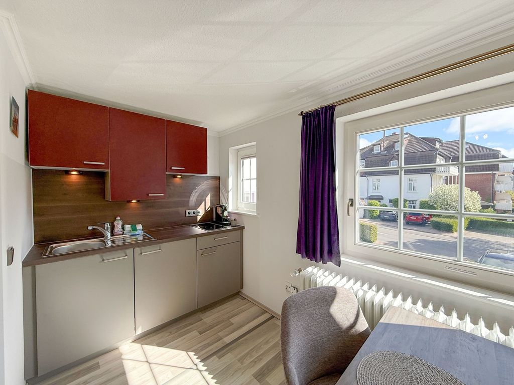 Gästehaus Daheim - Studio 09 mit Sitzecke im Freien