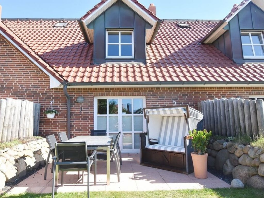 Norderstraße 32 in Westerland auf Sylt – Reihen-Ferienhaus aus rotem Backstein