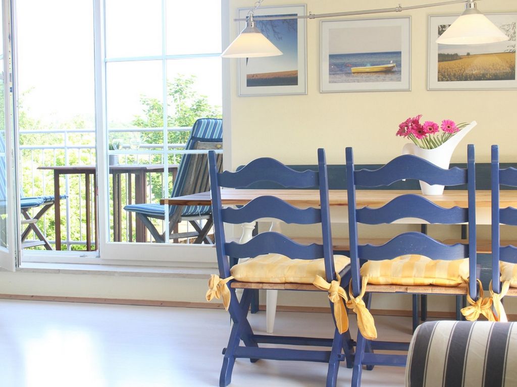Ferienwohnung Blau-Gelb