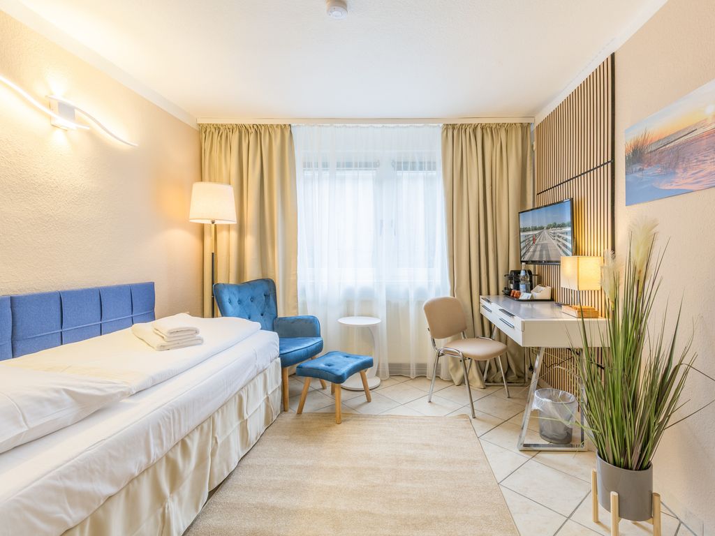 Ferienhaus Am Leuchtturm, Ferienzimmer 1 "Möwe"