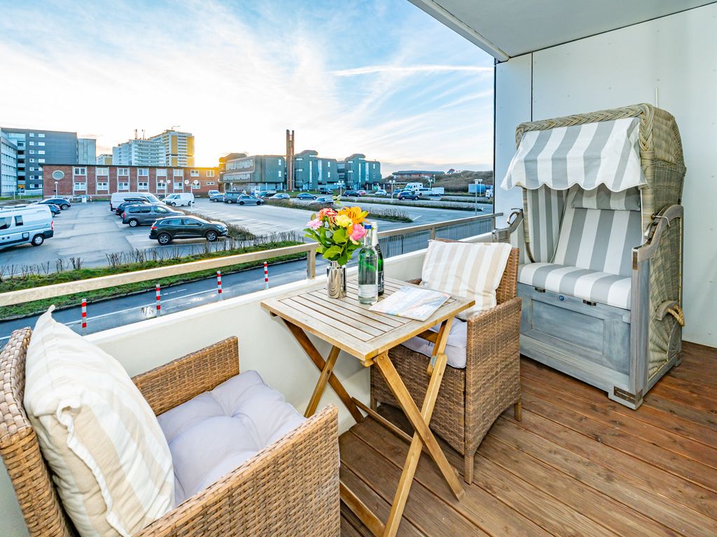 Haus Weststrand Westerland – kompaktes Apartment im maritimen Landhausstil