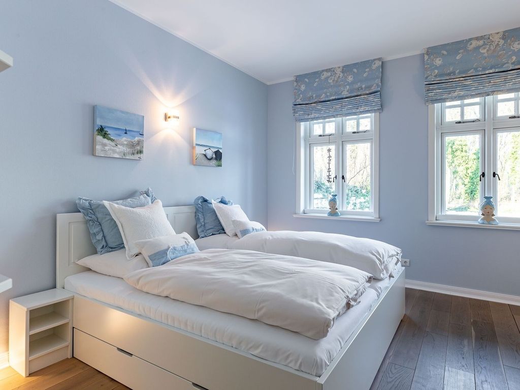 Haus Friedrichsen Wyk: Küche einer Ferienwohnung
