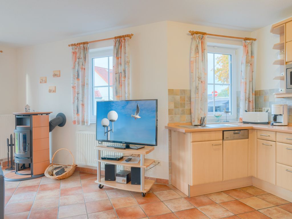 Strandhaus Thiessow, Wohnung mit 2 Bädern