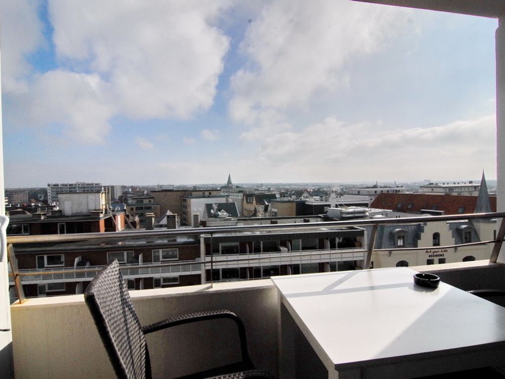 Haus am Meer, Whg. 118, Landseite mit Inselblick 5.OG