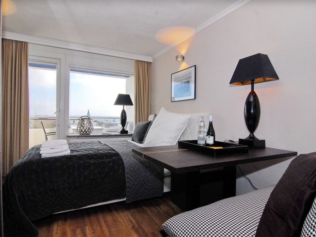 Haus am Meer, Whg. 118, Landseite mit Inselblick 5.OG
