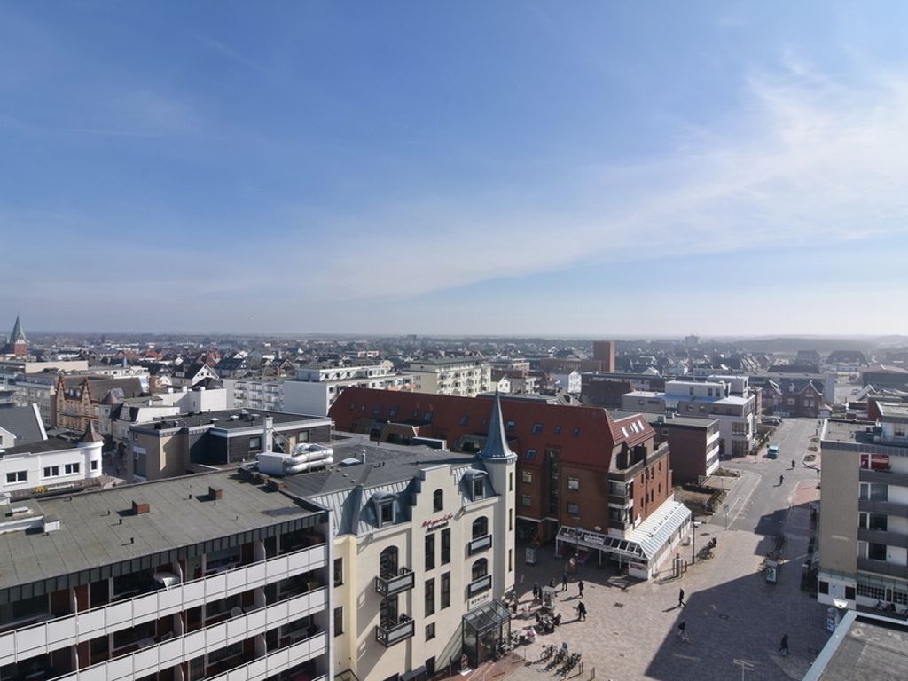 Haus am Meer, Whg. 154, Landseite mit Inselblick 7.OG