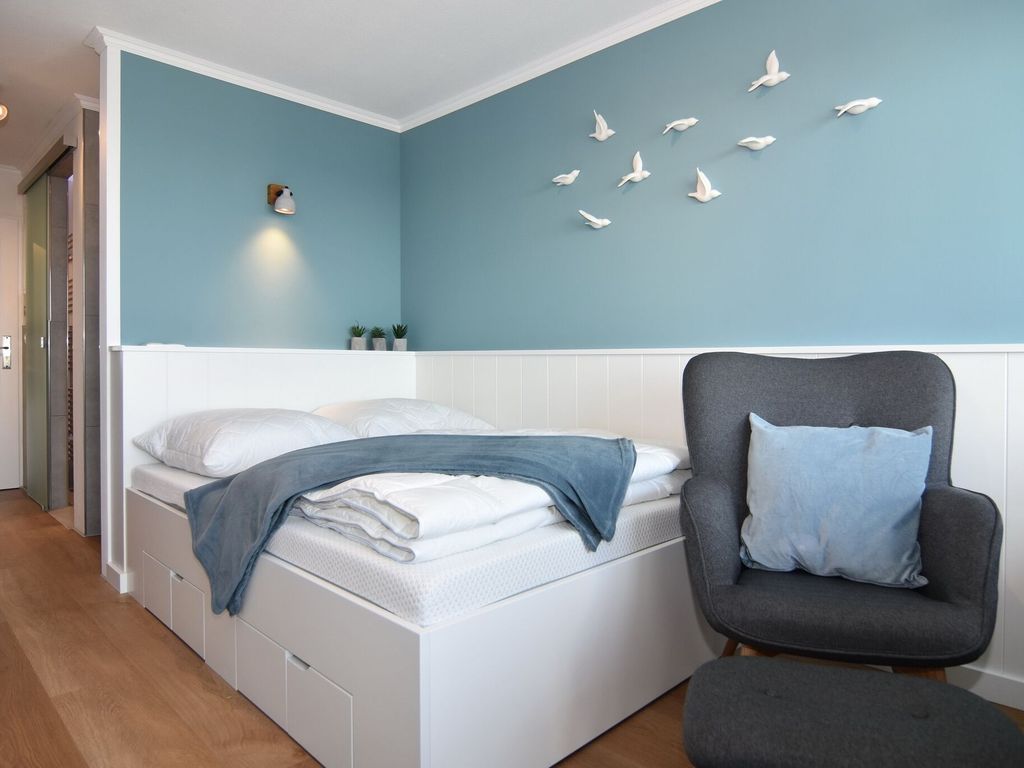 Haus am Meer, Whg. 155, Landseite mit Inselblick 7.OG