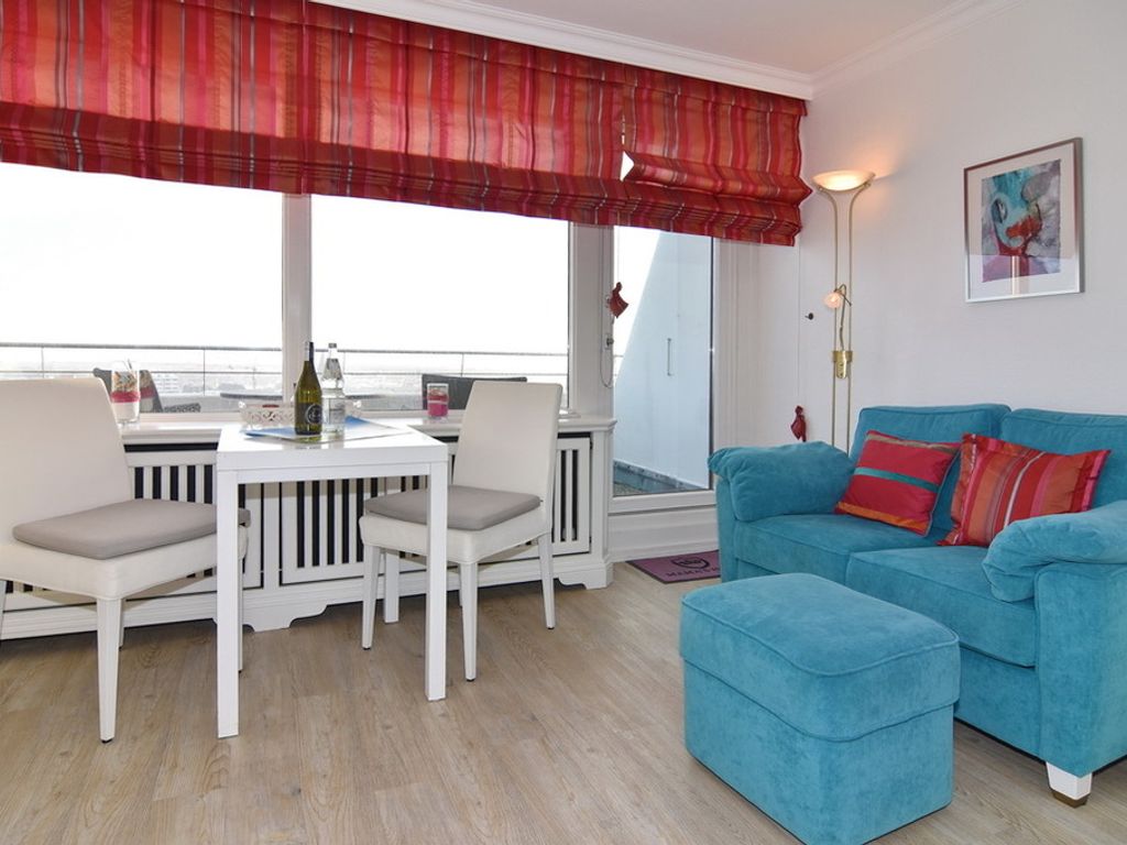 Haus am Meer, Whg. 167, Landseite mit Inselblick 8.OG