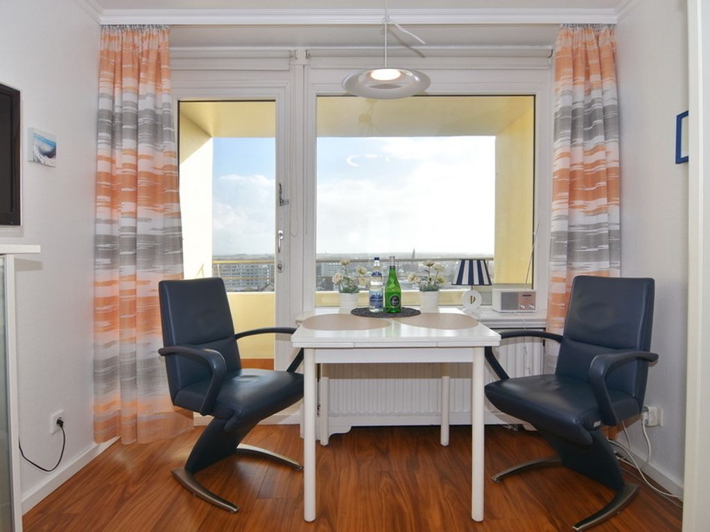 Metropol, Whg. 248, Landseite mit Inselblick 10.OG