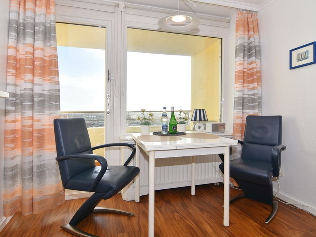 Metropol, Whg. 248, Landseite mit Inselblick 10.OG