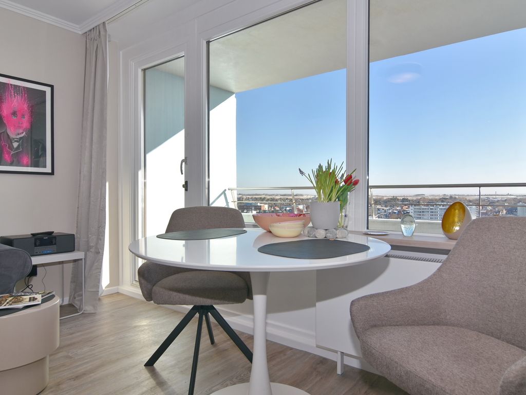 Metropol, Whg. 251, Landseite mit Inselblick 10.OG