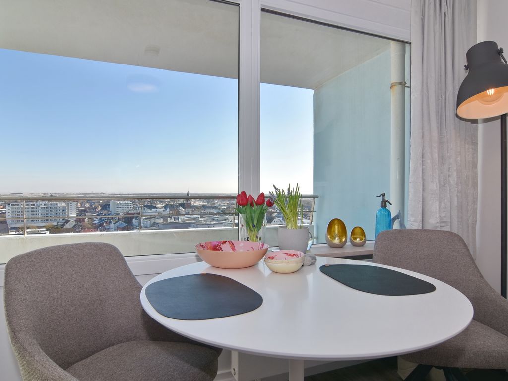 Metropol, Whg. 251, Landseite mit Inselblick 10.OG