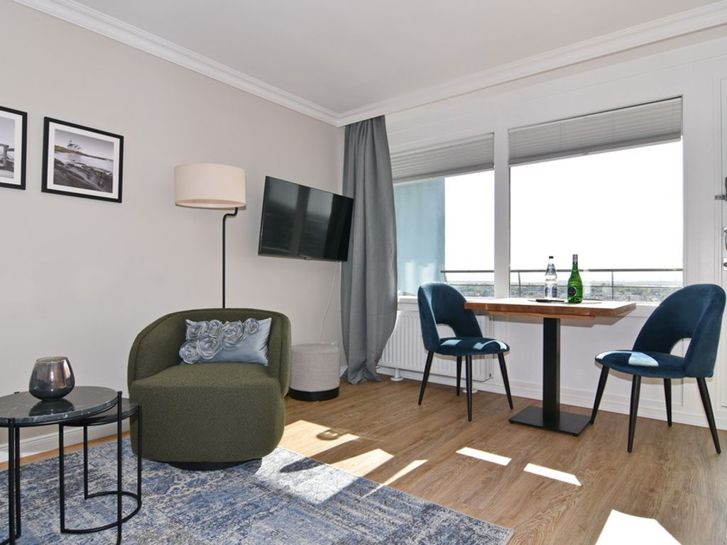 Metropol, Whg. 276, Landseite mit Inselblick 11.OG