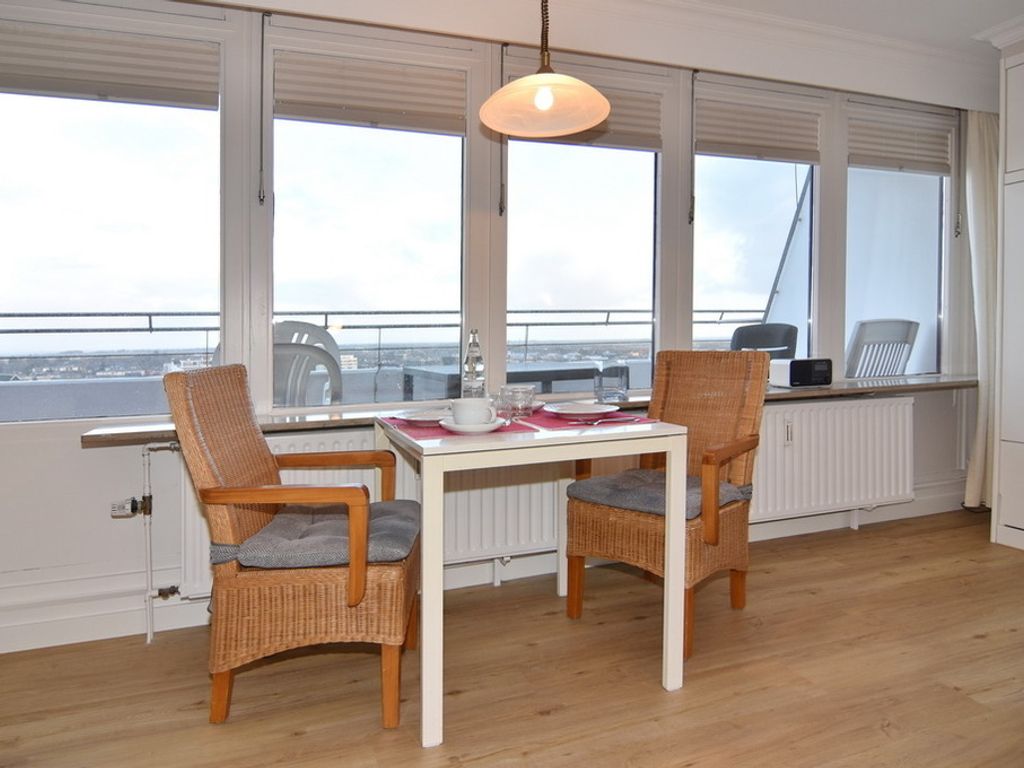 Sylter Welle, Whg. 107, Penthouse, Landseite mit Inselblick 10.OG