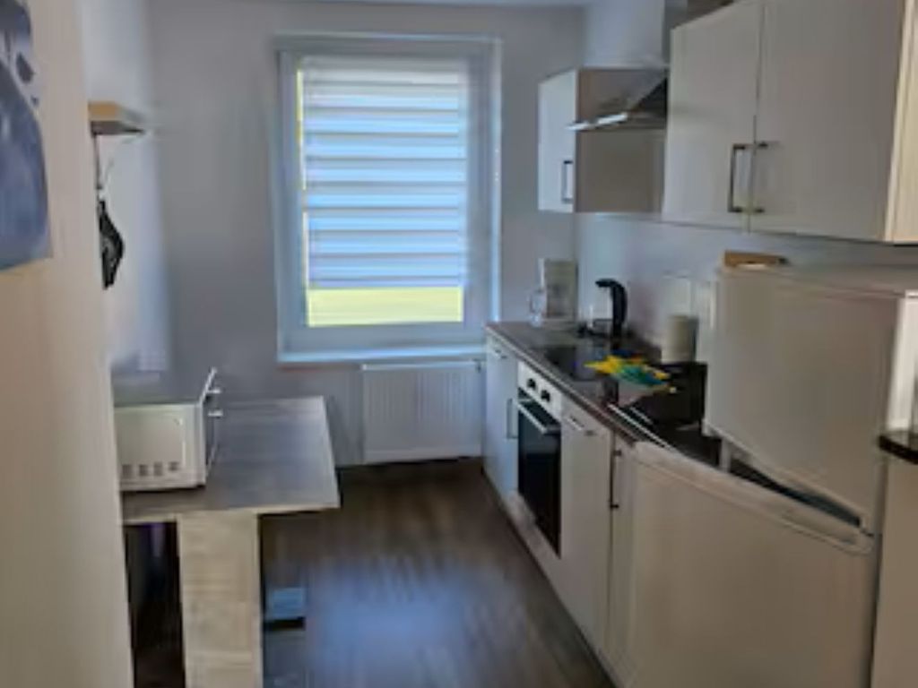 Schöne Vollausgestattete Monteurs- Gästewohnung nähe Raffinerie Leuna und Geiseltalsee / 0302