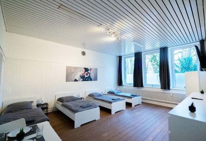 Monteurwohnung in Gülzow für bis zu 7 Personen mit WLAN, Parkplatz & Gemeinschaftsküche - GWHE1301